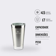 Stanley Copo Térmico 473ml com Tampa - Mantenha Sua Bebida Gelada ou Quente por Horas - imagem 4