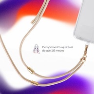Geonav Cordão de Pescoço Universal Dourado: Segurança e Estilo para seu Celular - imagem 5