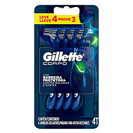 Gillette Corpo Leve: Barbear Sem Irritação 4+1! - imagem 1