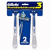 Gillette Prestobarba Ultragrip 3: 2 Unidades por R$29,90! - imagem 1