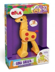 Girafa Gina Elka com Fricção: Diversão e Desenvolvimento para Bebês - imagem 3