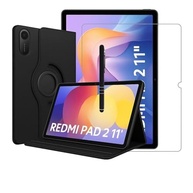 Kit Completo Capa Giratória + Película + Caneta Para Xiaomi Redmi Pad 2 - imagem 2