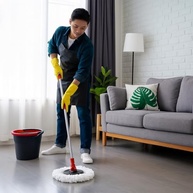 Esfregão Mop Giratório 360° com Balde 8L e Refil Microfibra Lavável - Limpeza Fácil e Sem Esforço - imagem 3