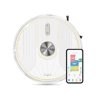 Robô Aspirador Ropo Glass 5 Branco - Limpeza Inteligente e Silenciosa - imagem 1