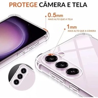 Capa Anti Impacto Samsung Galaxy S24 (6.2") Transparente TPU Premium - Proteção Total Hard Glass Store - imagem 5