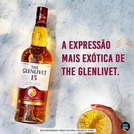 The Glenlivet Scotch Whisky The Glenlivet 15 Anos Single Malt Escocês - 750 Ml - imagem 2