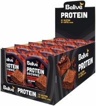 Caixa de Brownies de Chocolate Proteicos Sem Açúcar Sem Glúten Sem Leite Belive - 10 unidades de 40g - imagem 3