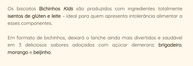 Bichinhos Kids Natural Life - Sabor Brigadeiro - Vegano - Sem Glúten - 80g - imagem 1