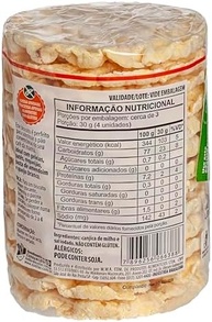 Biscoito de Milho Grande Natural Life - Sem Glúten - Vegano - 80g - imagem 1