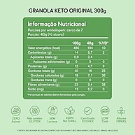 Hart's Natural Granola Australia Keto Low Carb | Granola Sem Açucar, Sem Lactose, Sem Glúten, Vegano | 100% Natural | Alto em Fibras | Snack Saudável | 300g - imagem 1