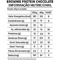 Brownie Proteico Double Chocolate Sem Glúten Belive - imagem 1
