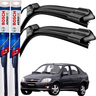 Palheta Limpador Parabrisa Bosch Aerofit Original GM Prisma 2007-2012 - Par Dianteiro - imagem 1