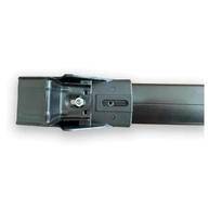 Rack Teto Travessa Slim Alumínio Preto para Captiva - Bagageiro GM - imagem 5