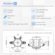 Solenoide 36V MaySpare para Carrinho de Golfe E-Z-GO: Potência e Durabilidade para seu Veículo Elétrico - imagem 3