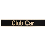 Emblema Dourado e Preto para Club Car DS: Renove o Estilo do Seu Carrinho de Golfe! - imagem 2