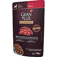 Granplus Sachê Gourmet Carne 18x100g: Sabor Irresistível - imagem 3
