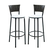 Kit 2 Banquetas Altas Argila para Cozinha e Área Gourmet – Estilo Moderno e Conforto Ergonômico - imagem 2