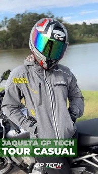 Jaqueta GP TECH: Conforto e Segurança para Aventureiros Unissex - imagem 4
