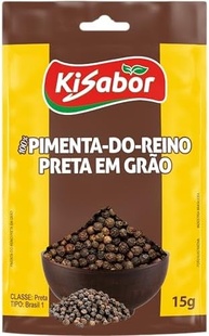 KiSabor Pimenta Do Reino Em Grãos Kisabor 15 Gramas - imagem 1