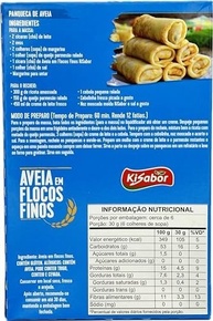 KiSabor Avêia Em Flocos Finos Kisabor 170 Gramas - imagem 3