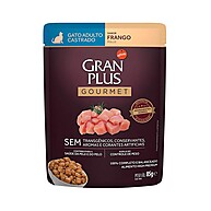 Gran Plus Gatos Castrados: Sabor e Saúde em Cada Sachê! - imagem 1