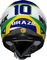 Capacete Norisk FF302 Grand Prix Brazil - Segurança e Estilo para Sua Moto - imagem 4
