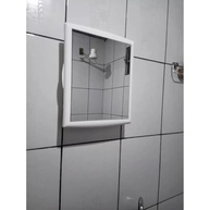 Armário para Banheiro Grande com Espelho e Nichos – Modelo Imperial Luxo Branco - imagem 3