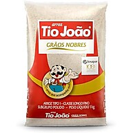 Arroz Tio João Grãos Nobres 1kg: Sabor Puro - imagem 1