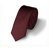 Gravata Marsala Slim: Elegância e Sofisticação - imagem 1