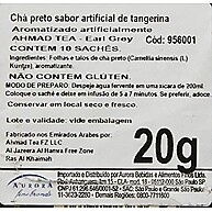 Ahmad Tea Earl Grey: Chá Preto Premium 10 Saquinhos - imagem 3