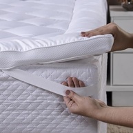 Pillow Top Queen 400 Fios Micropercal – Enchimento Grosso 600g/m², Antipilling, Respirável, Com Elástico nos 4 Cantos e Qualidade Premium (Branco) - imagem 2