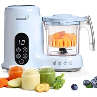 GROWNSY Máquina de Comida de Bebê com Vaporizador e Processador - Cozinha e Mistura em 1 Passo - imagem 1
