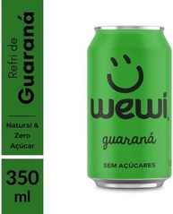 Wewi Guaraná Zero 350ml - imagem 1