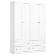 Guarda-Roupa Infantil 4 Portas e 4 Gavetas Americano Henn - Organização e Estilo no Quarto da Criança - imagem 1
