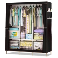 Guarda-Roupa Dobrável 3 Portas com Zíper - Organizador de Roupas Impermeável e Compacto - imagem 1