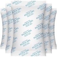 Sílica Gel Dessecante 10 Sachês 50g - Desumidificador Anti-Mofo para Armários e Guarda-Roupas - imagem 1