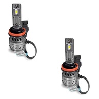 Kit Lâmpadas Ultra LED H8 H9 H11 H16-2 S17 Nano: Iluminação Potente e Moderna 6000K 5500 Lumens - imagem 4