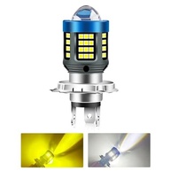 Lâmpada LED H4 Moto 2 Cores: Branco 6000K e Amarelo para Máxima Visibilidade - imagem 3