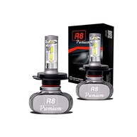 Kit Lâmpada LED Ultra Led R8 Premium H7 6000K 4000 Lumens: Iluminação Superior para Seu Veículo - imagem 2