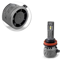 Kit Lâmpadas Ultra LED H8 H9 H11 H16-2 S17 Nano: Iluminação Potente e Moderna 6000K 5500 Lumens - imagem 5