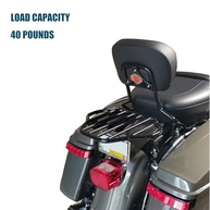 Suporte Destacável para Bagagem Harley Touring 2009-2024 - Preto - imagem 4
