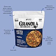 Granola Keto Paçoca Harts Australia 300g: Sabor e Saúde - imagem 3
