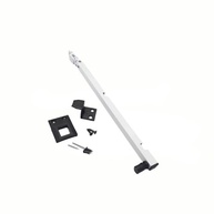 Puxador Haste Tubular Baguete para Janela 35cm - Branco Elegante e Prático - imagem 2