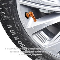 Kit 2 Hastes de Válvula de Pneu 90° Alumínio para Moto e Bicicleta (10mm) - imagem 5