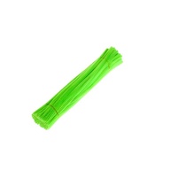 Hastes de Chenille Verde: 100 Unidades para Artesanato - imagem 1