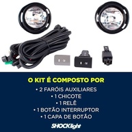 Kit Farol de Milha e Neblina para Toyota Etios Hatch e Sedan (2012-2015) - Visibilidade e Segurança Ampliadas - imagem 3