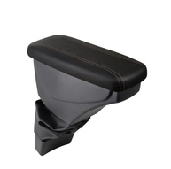Apoio de Braço HB20 e HB20S Courvin Preto com Costura Marrom - Conforto e Praticidade para Todos os Modelos - imagem 1