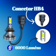 Kit Lâmpadas Super Ultra LED HB4 6000K Branca - Ilumine Seu Carro com Estilo e Segurança - imagem 5