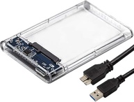 Case Transparente p/ HD Externo 2.5" SATA Notebook USB 3.0 - PRIME TECH - imagem 2
