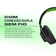 Headset Gamer JBL Quantum 360X Wireless para Xbox: Imersão Total em Preto - imagem 3